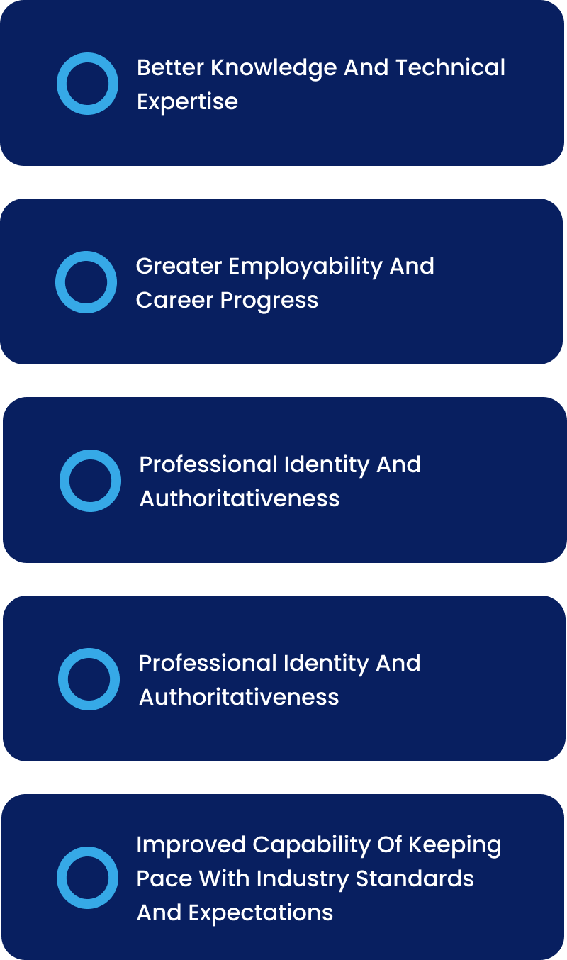 Benefits of CPD for Professionals