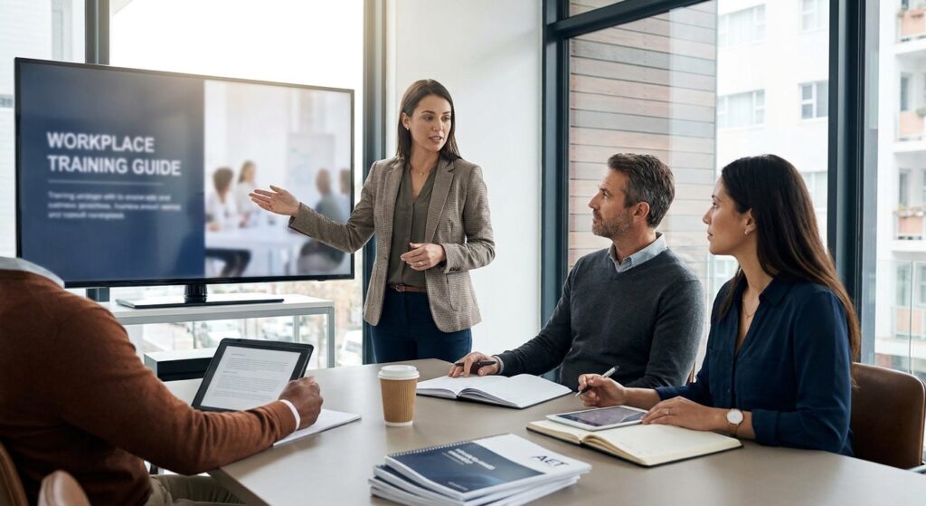 Level 3 AET for workplace trainers: a guide