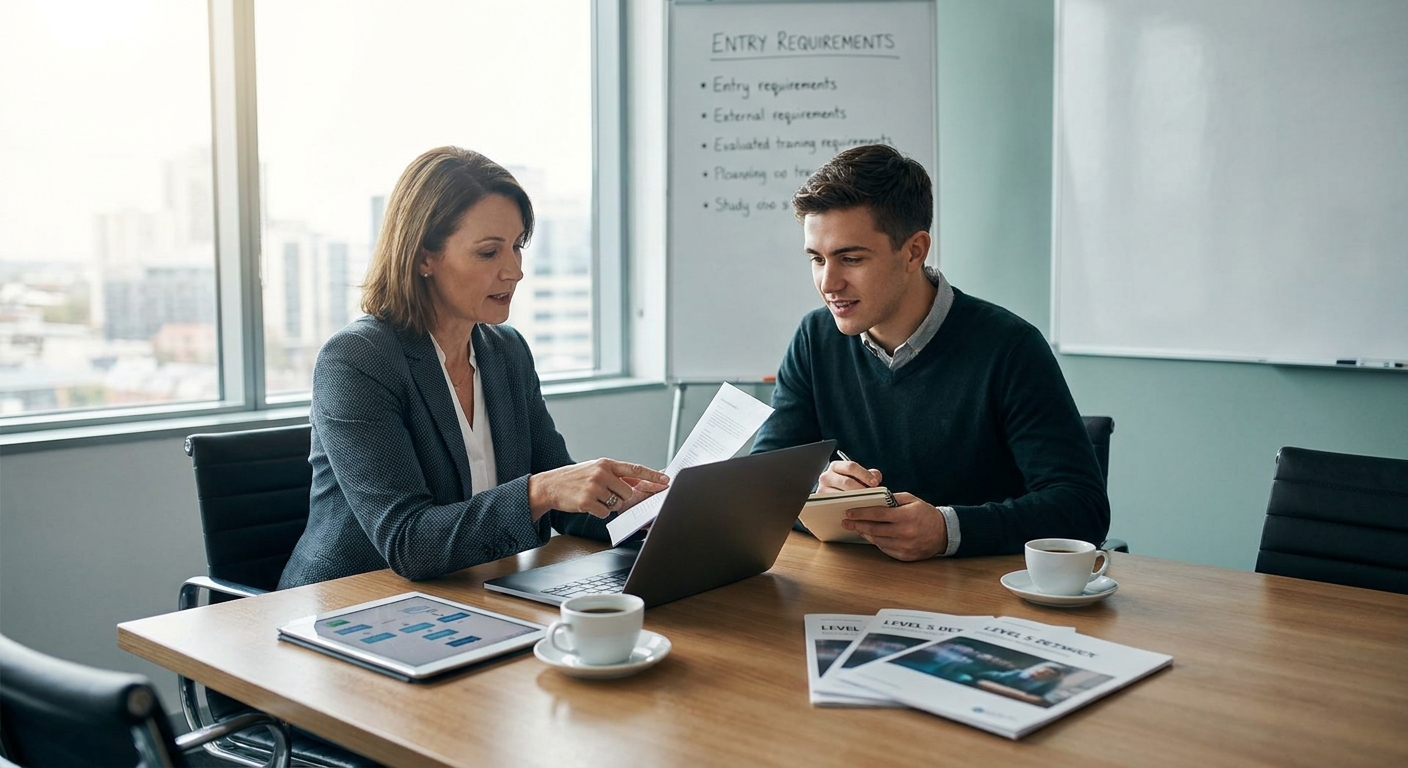 Level 5 DET for skills coaches: entry requirements