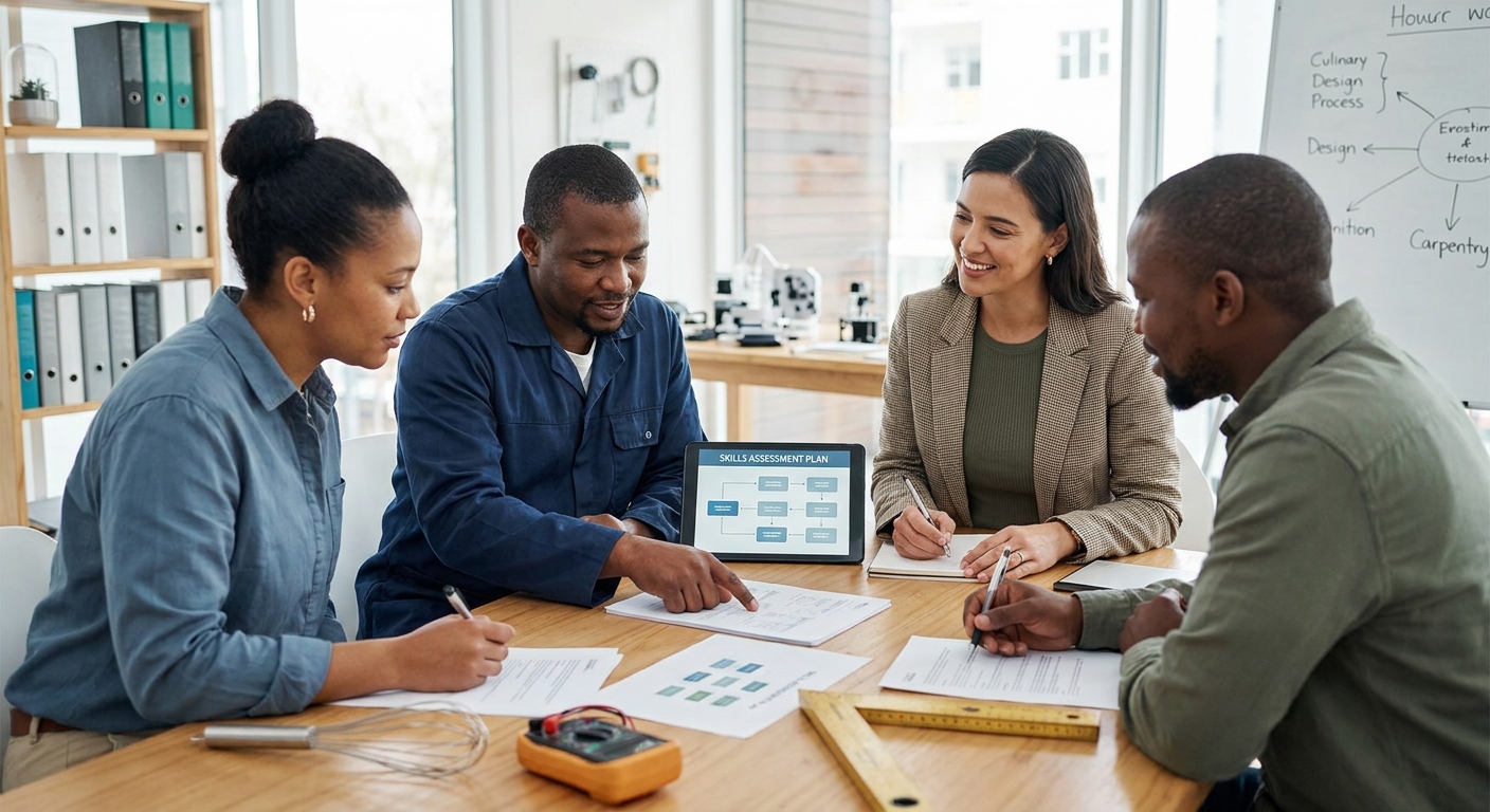 Assessment plan for vocational learners: step-by-step