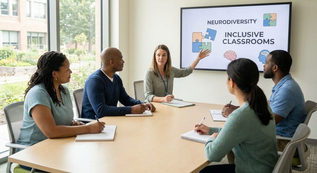 Autism awareness training for teaching assistants