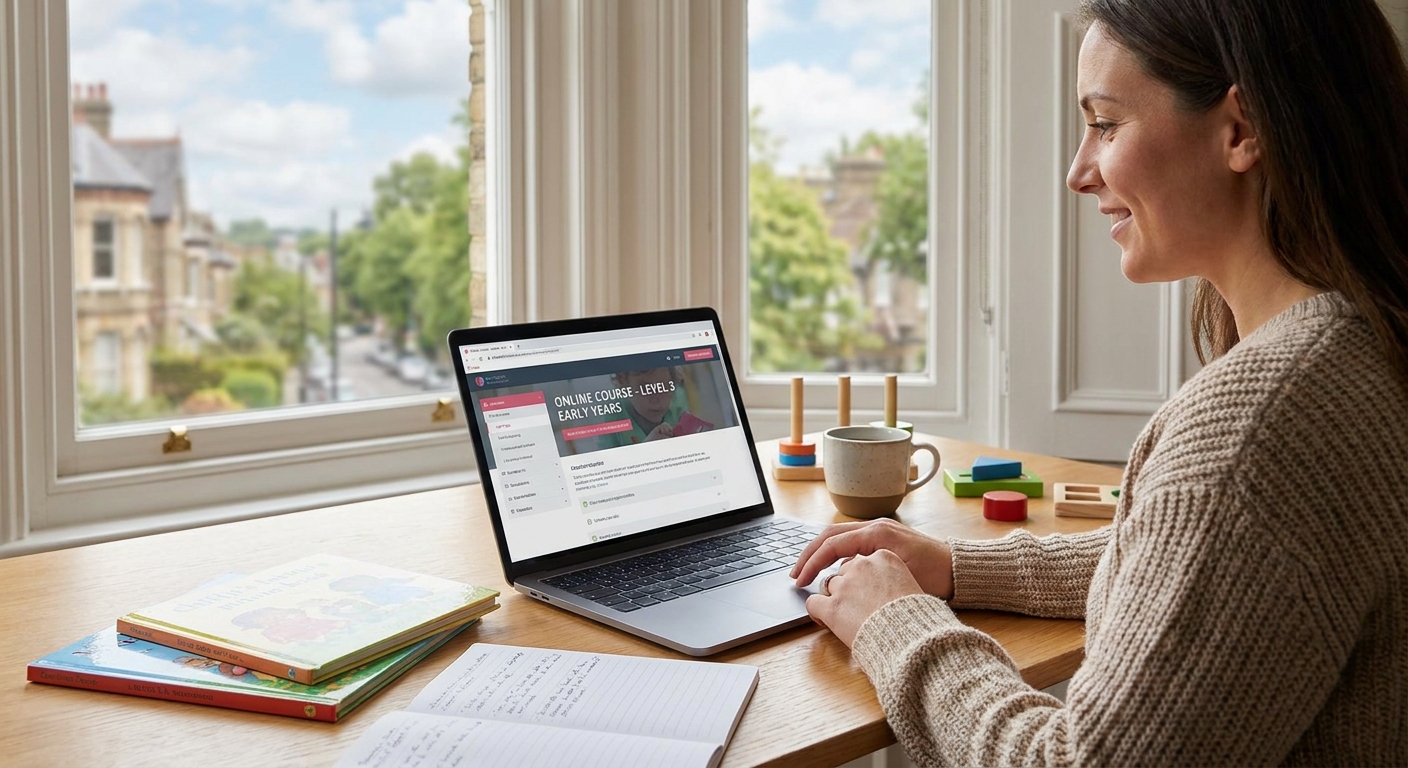 Best Level 3 early years courses online UK 2026