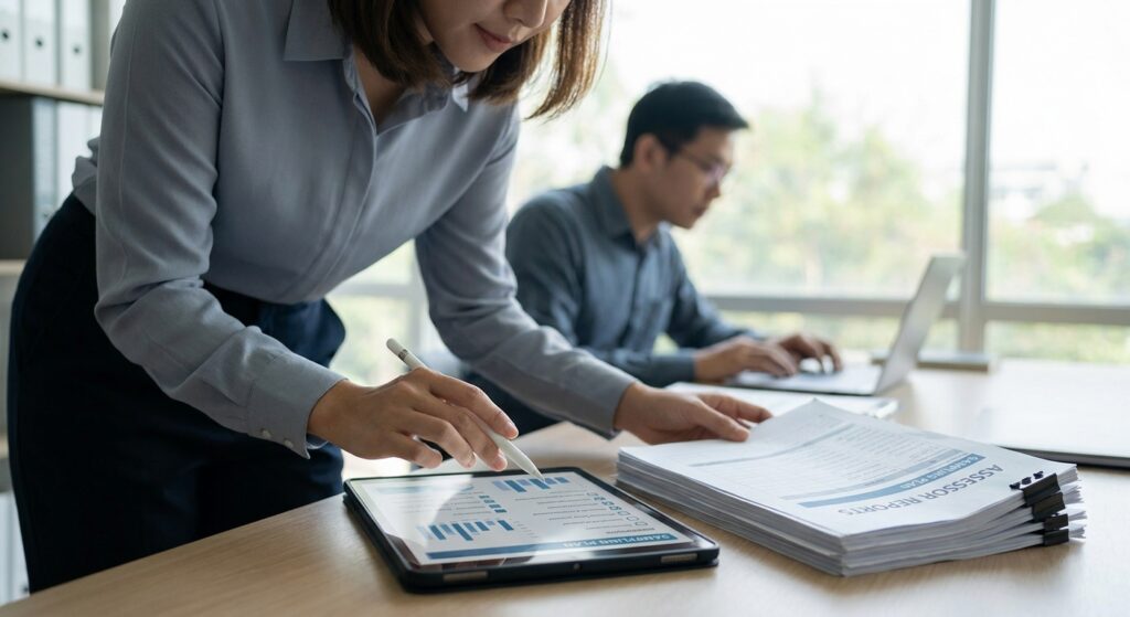 How to sample assessor decisions as an IQA
