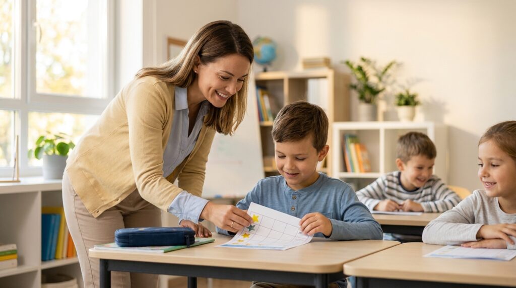 How to use positive reinforcement in the classroom