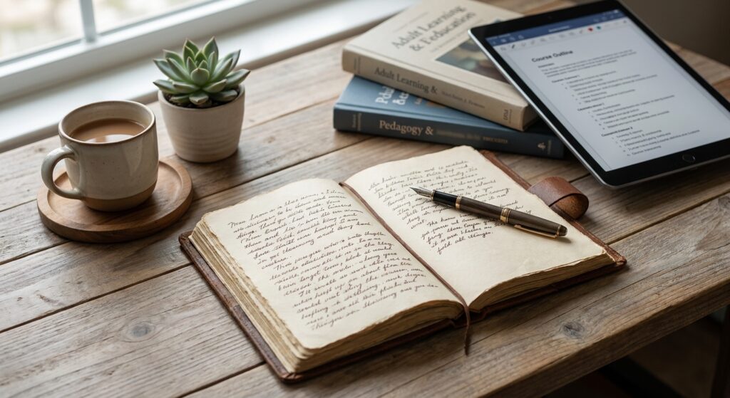 How to write a reflective journal for the AET course