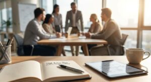 How to write an IQA action plan after a standardisation meeting