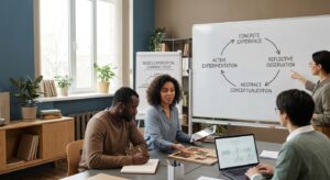 Kolb's learning cycle: guide for trainers and educators