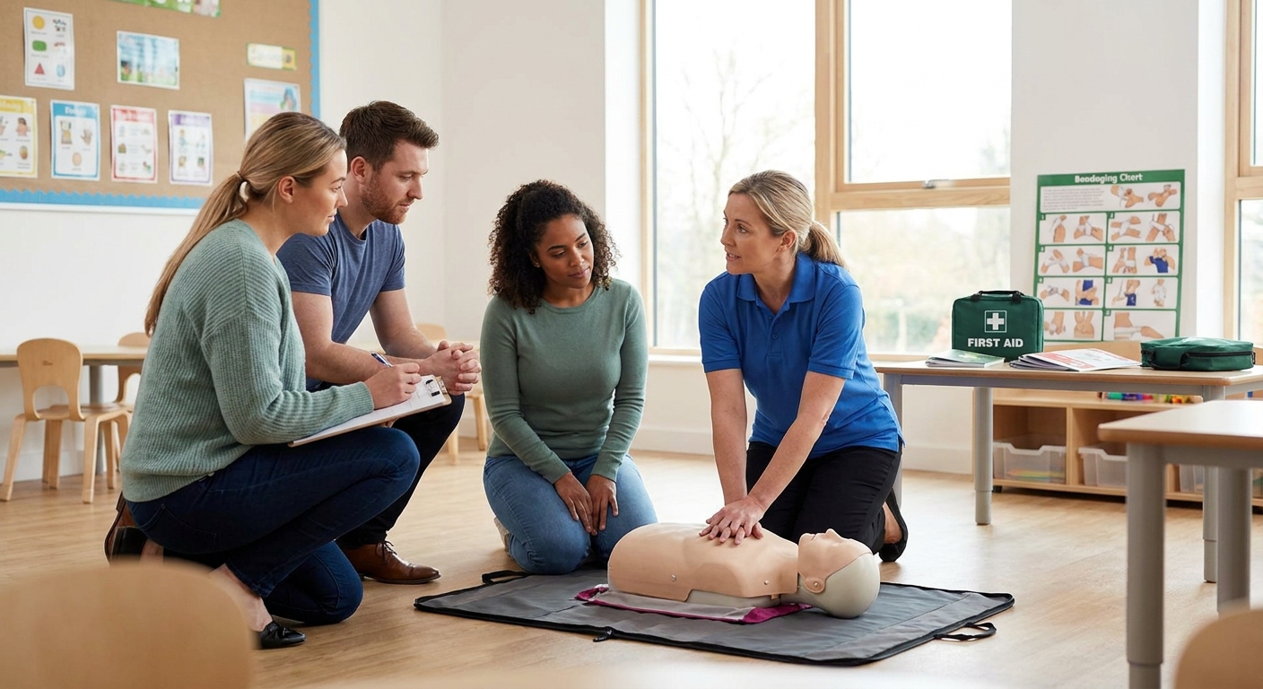 Paediatric first aid training for early years practitioners