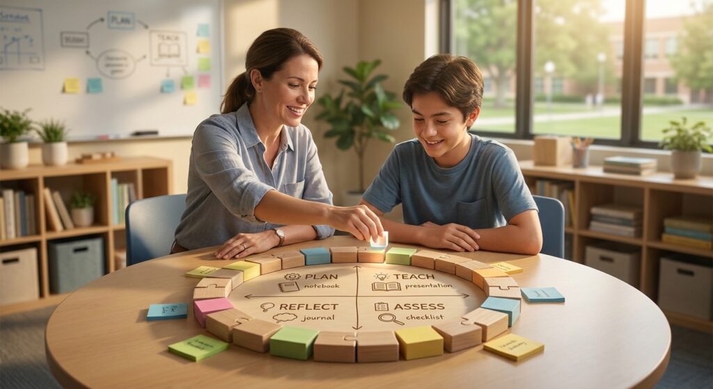 Teaching and learning cycle: stages and how to apply them