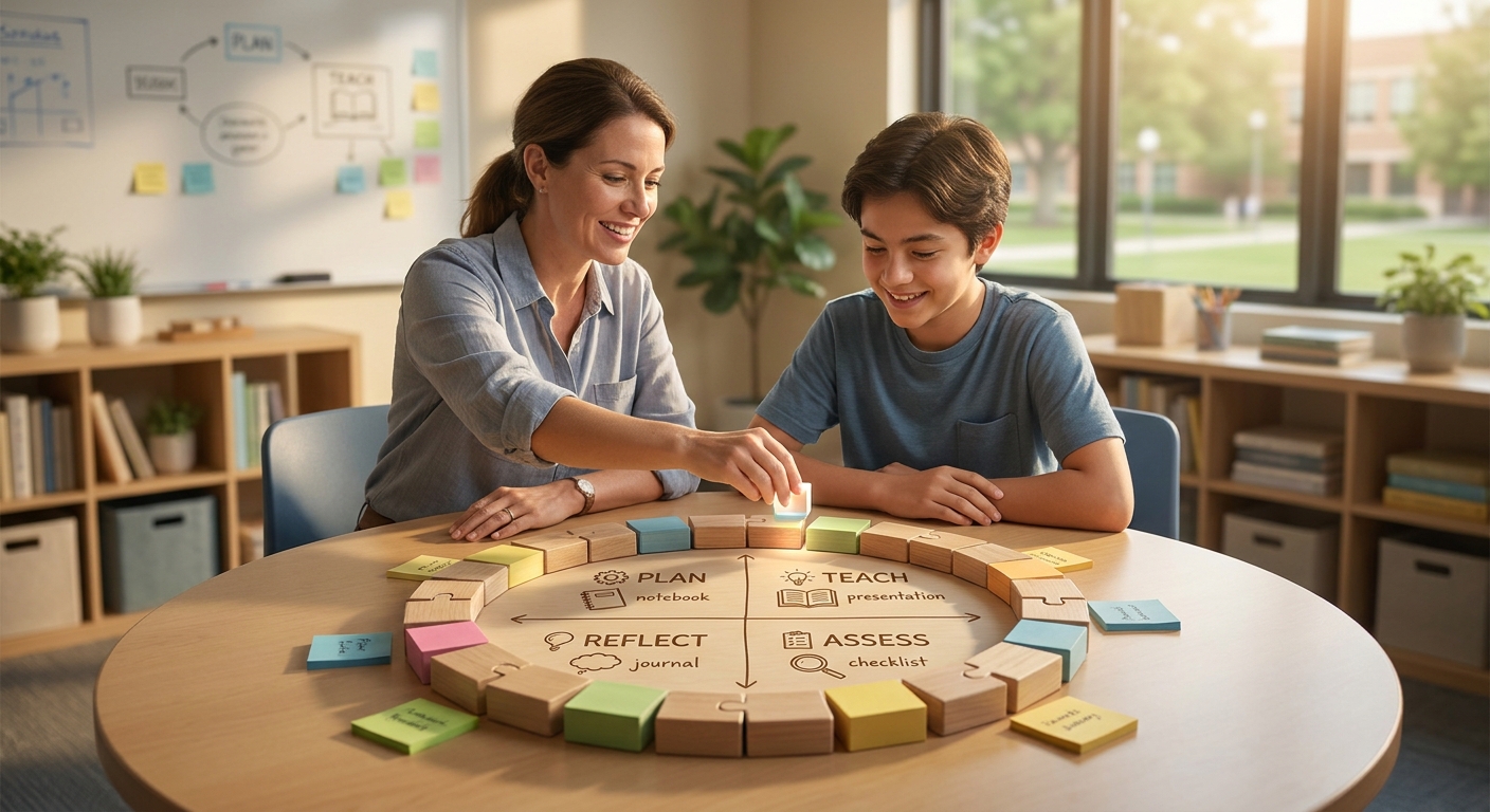 Teaching and learning cycle: stages and how to apply them