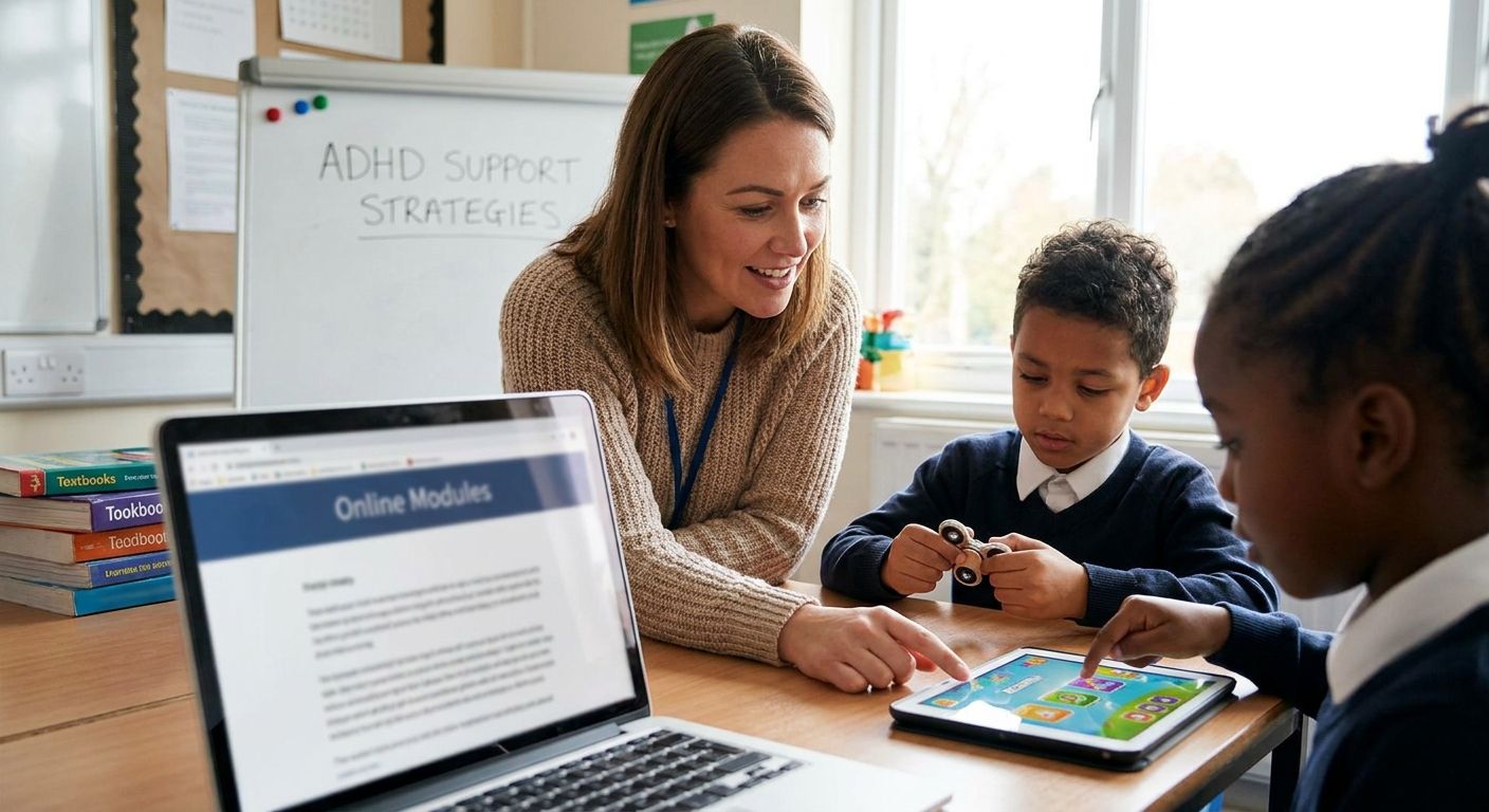 Best online courses for TAs supporting pupils with ADHD