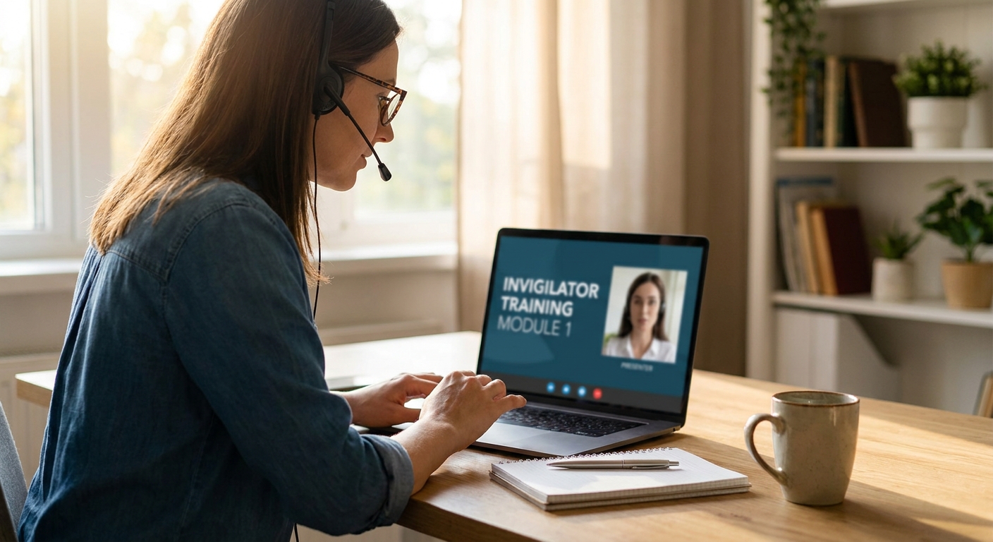 Best online exam invigilator training courses