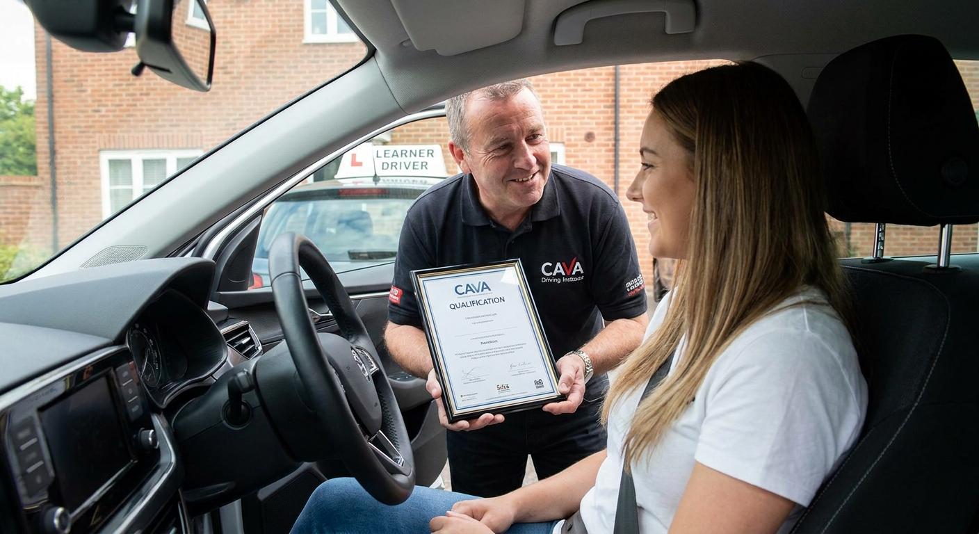 CAVA qualification for driving instructors