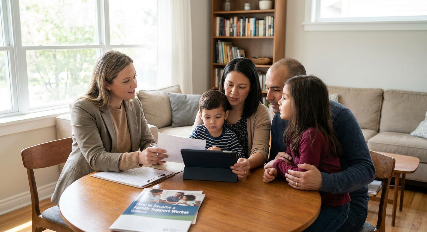 How to become a family support worker