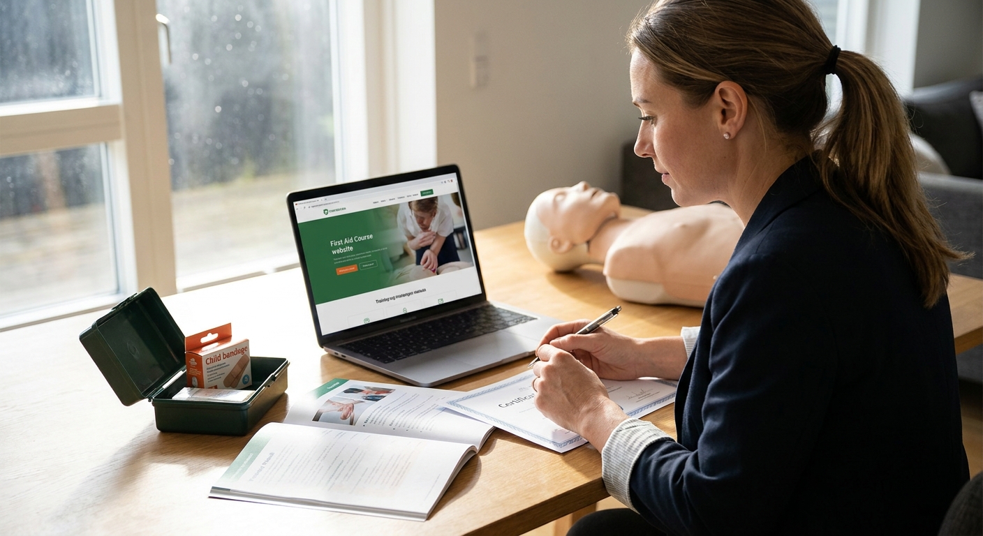 How to renew your paediatric first aid certificate