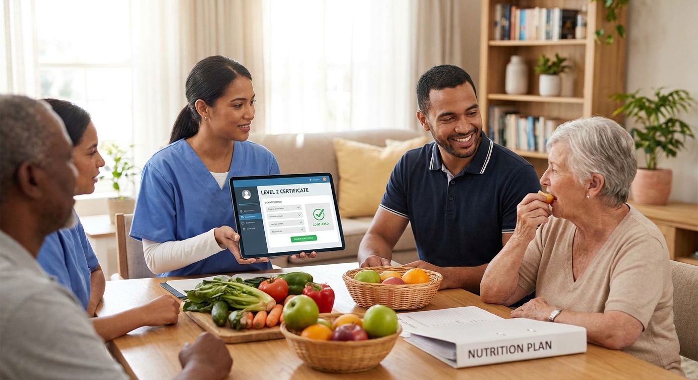 Level 2 Understanding Nutrition and Health for care workers