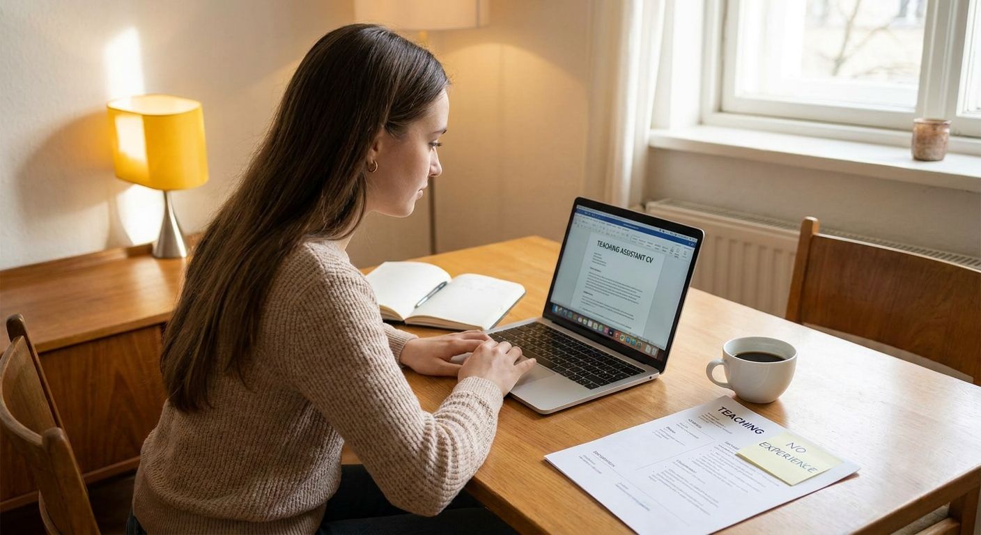 Teaching assistant CV examples with no experience